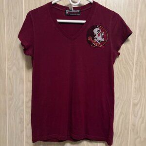 FLORIDIA STATE SEMINOLES LARGE WOMANS SHIRT. FROM COLLEGIATE FASHIONISTA